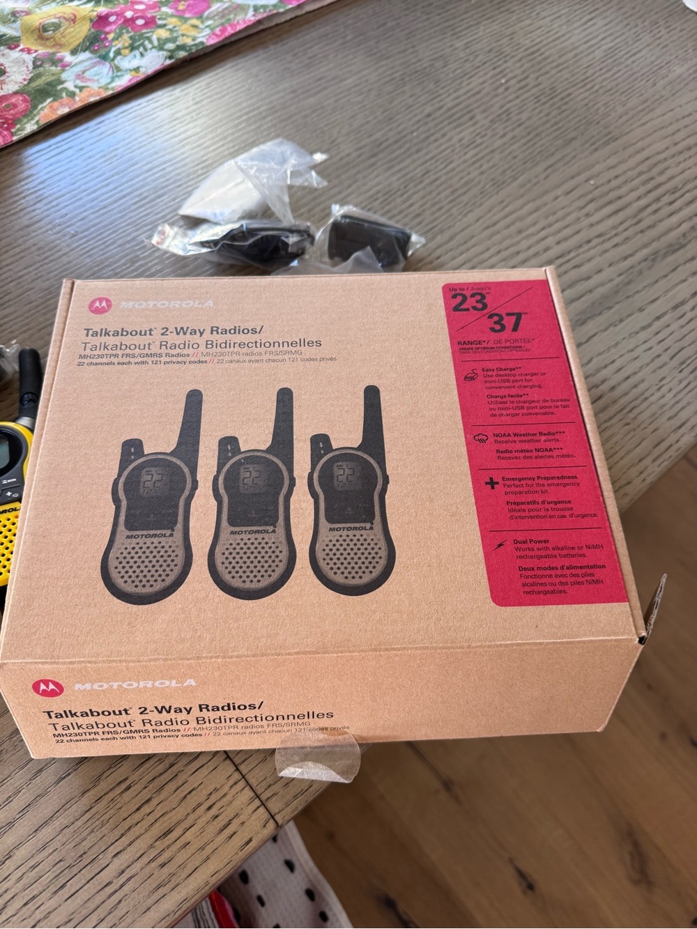 Motorola Talkabout 2-Way Radios - Black